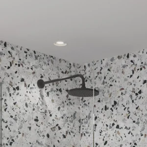 Britton Hoxton 2.0 290mm Rain Shower Head And Arm Matt Black