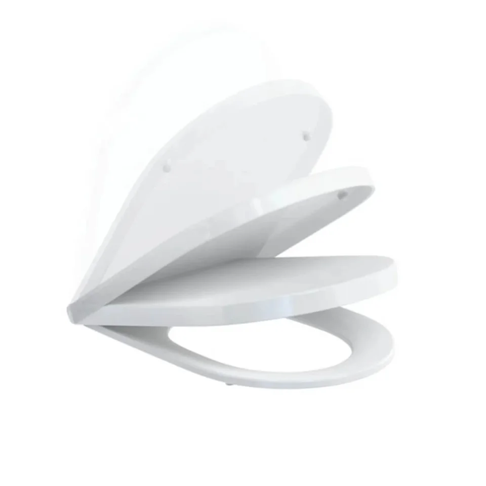 Britton Stadium Back To Wall Wc & Seat Gloss White detail view - Image 4