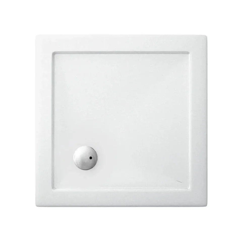 Britton Square Shower Tray 800mm product image - Image 1