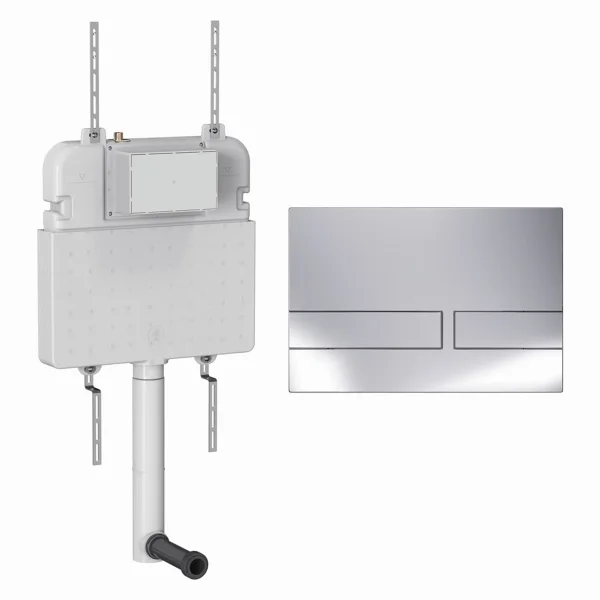 Crosswater Venue Cistern Set 2 Chrome