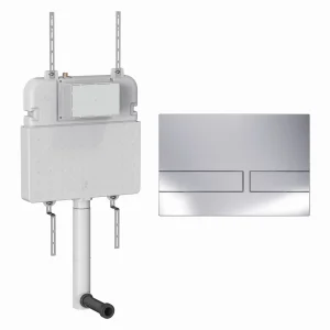 Crosswater Venue Cistern Set 2 Chrome