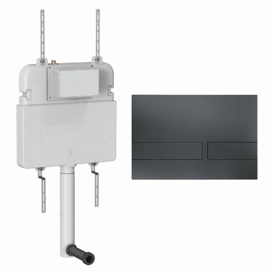 Crosswater Venue Cistern Set 2 Slate product image - Image 1