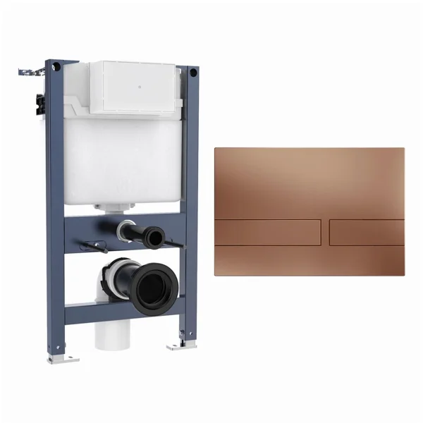 Crosswater Venue Frame Set 1 Brushed Bronze