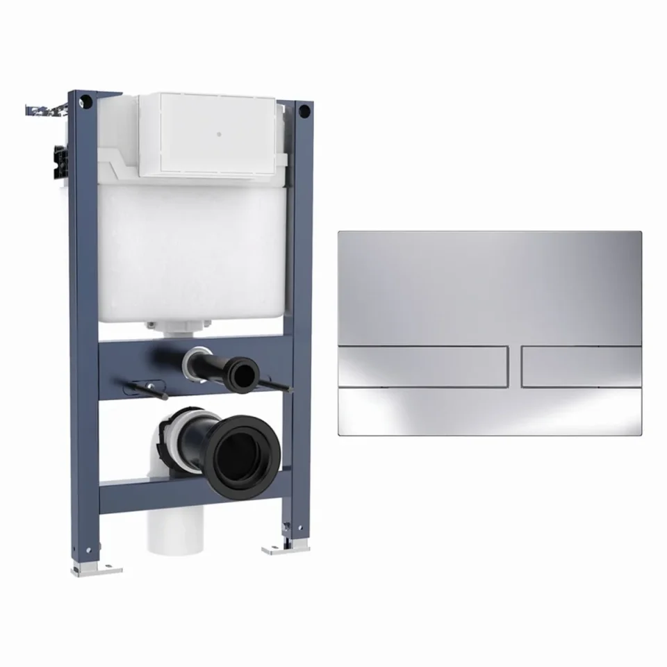 Crosswater Venue Frame Set 1 Chrome product image - Image 1