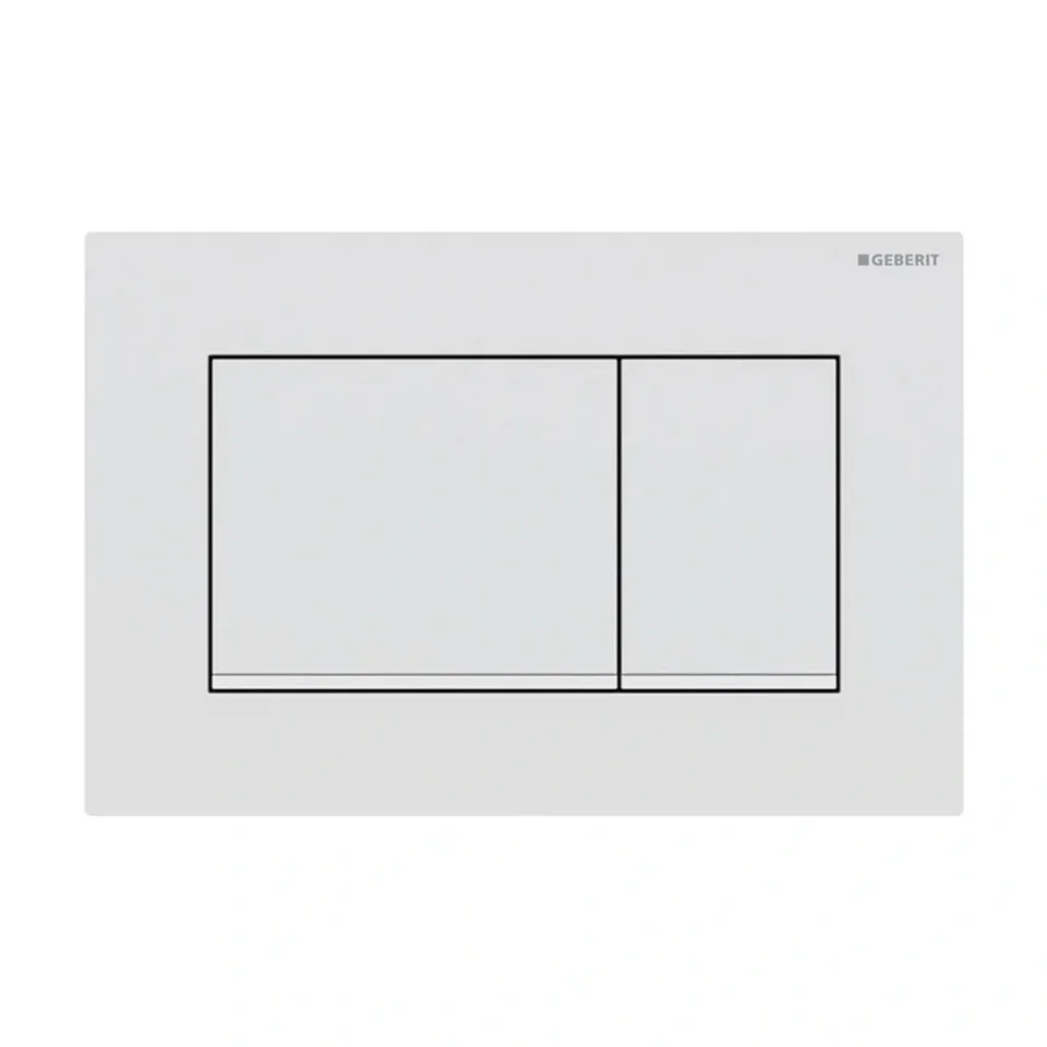 Geberit 115.883.01.1 Sigma 30 D/f/p Wh/matt Wh/wh product image - Image 1
