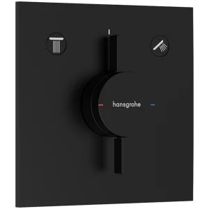 Hansgrohe Duoturn E Mixer For Concealed Installation For 2 Functions Matt Black