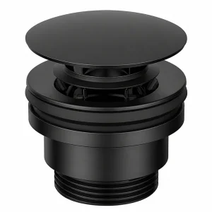 Burlington Universal Click Clack Basin Waste Matt Black