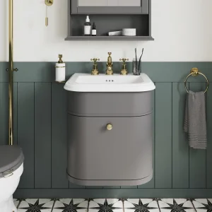 Burlington Chalfont Single Drawer Unit 550mm Grey