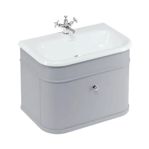 Burlington Chalfont Single Drawer Unit 750mm Grey