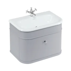 Burlington Chalfont Single Drawer Unit 750mm Grey