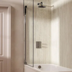 Crosswater Crossbox Shower Set 7 Chrome 200mm