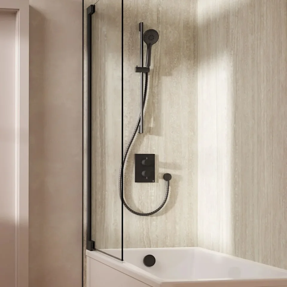 Crosswater Crossbox Shower Set 6 Slate product image - Image 1
