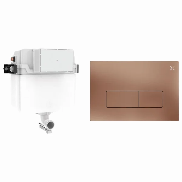Crosswater Mpro Cistern Set 1 Brushed Bronze