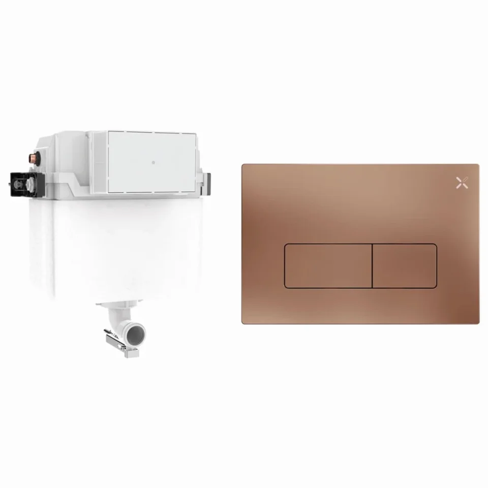 Crosswater Mpro Cistern Set 1 Brushed Bronzze product image - Image 1