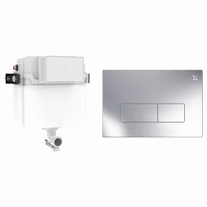 Crosswater Mpro Cistern Set 1 Chrome