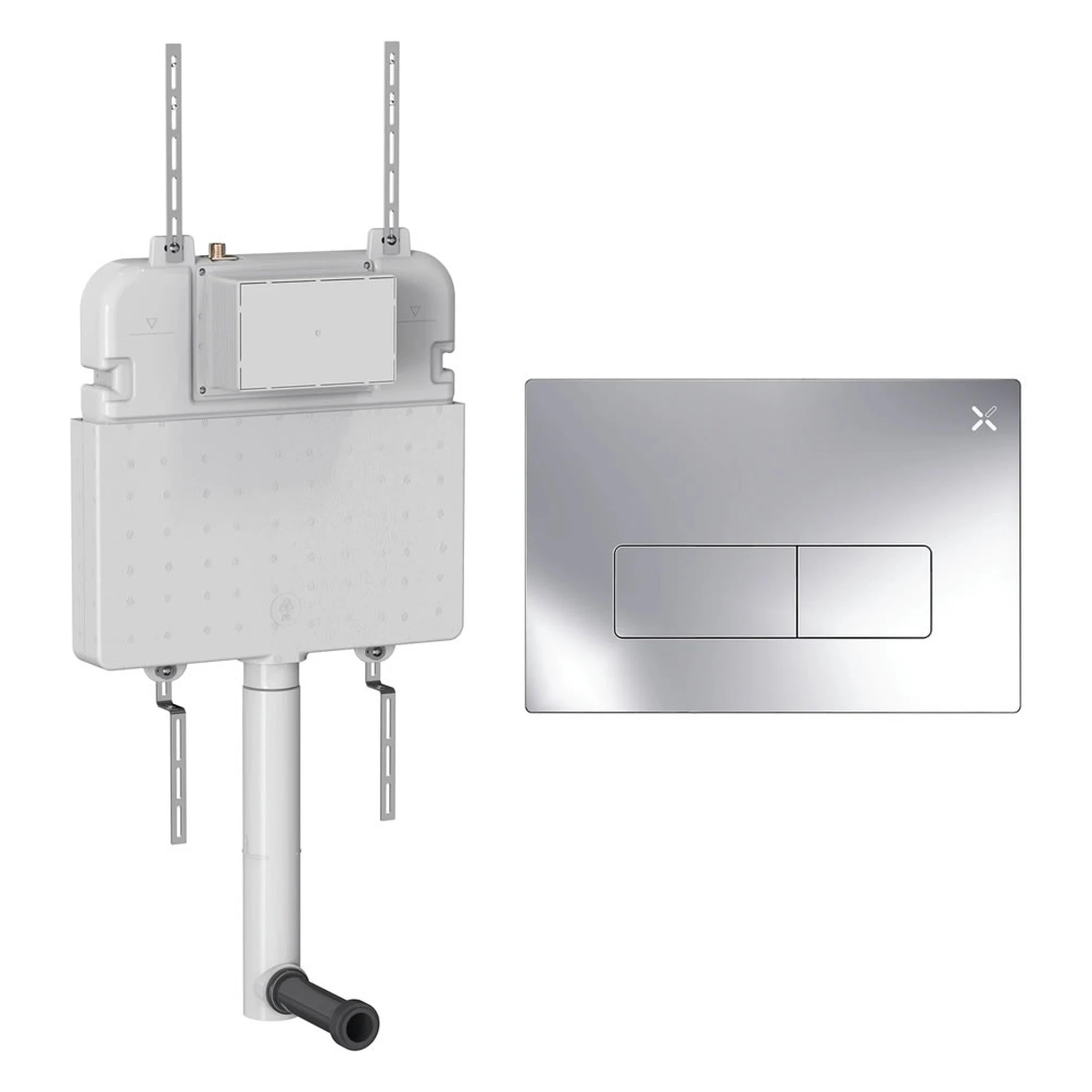 Crosswater Mpro Cistern Set 2 Chrome