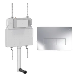Crosswater Mpro Cistern Set 2 Chrome