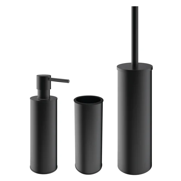 Crosswater ONEBOX- MPRO Freestanding Accessory Set Matt Black