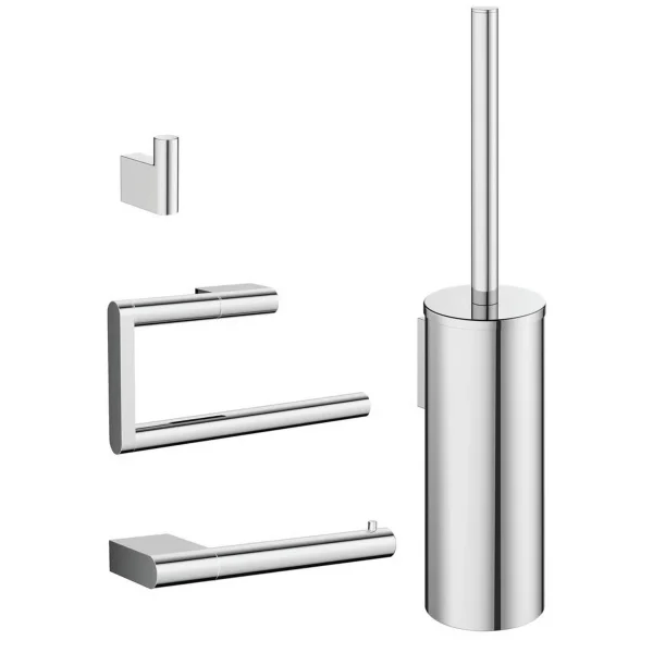 Crosswater MPRO Wall Mounted Accessory Set Chrome