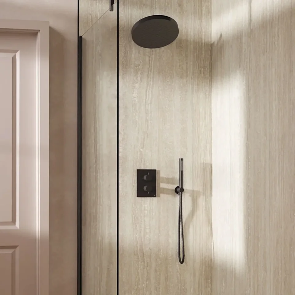Crosswater Crossbox Shower Set 8 Slate product image - Image 1