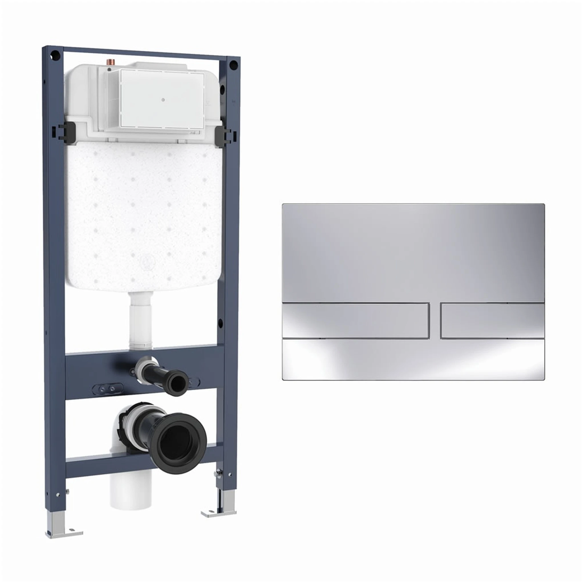 Crosswater Venue Frame Set 4 Chrome