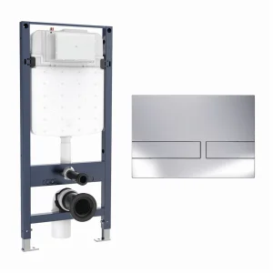Crosswater Venue Frame Set 4 Chrome