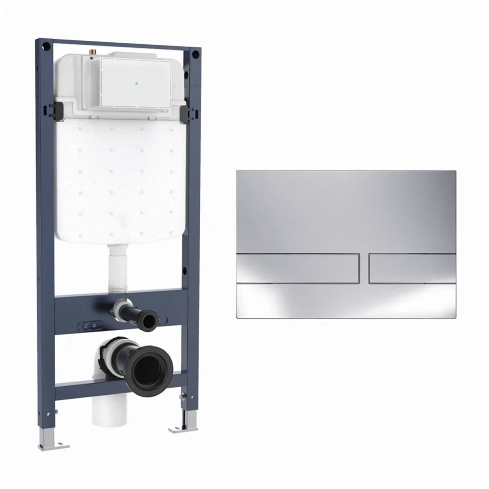 Crosswater Venue Frame Set 4 Chrome product image - Image 1