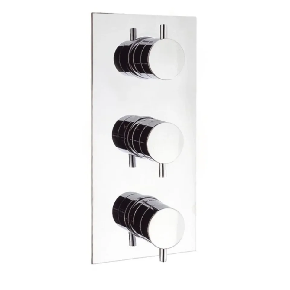 Crosswater Kai 3 Handle Trimset (must be paired with WLBP2000RC_V2 or WLBP3000RC_V2) Chrome product image - Image 1