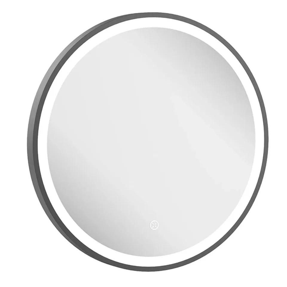 Crosswater Infinity Illuminated Mirror 500 Slate detail view - Image 3