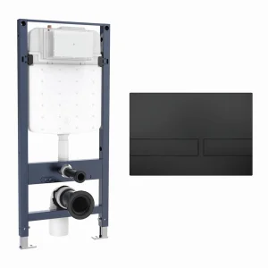 Crosswater Venue Frame Set 4 Matt Black