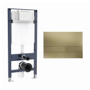 Crosswater Venue Frame Set 4 Brushed Brass