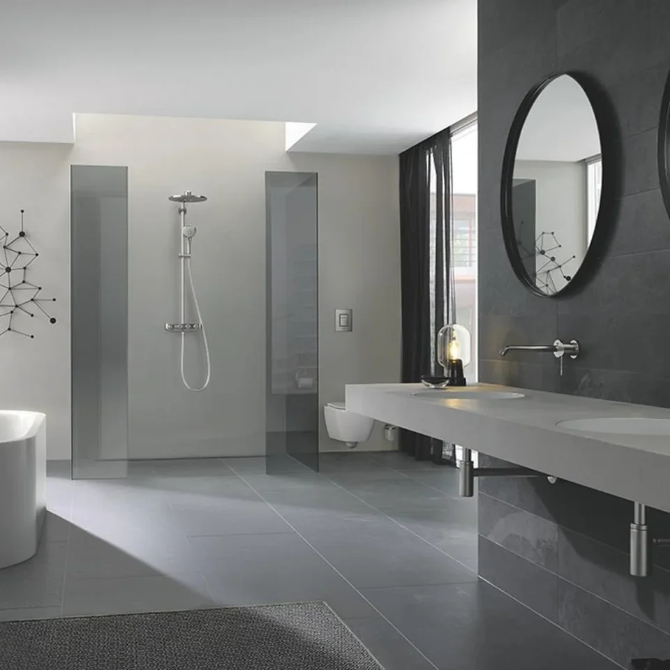 Grohe 38732dc0 Cosmo Vertical Flushplate detail view - Image 3