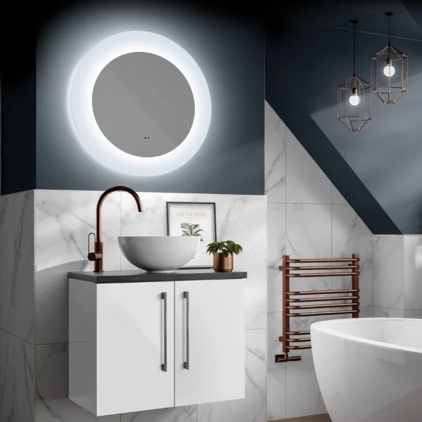 Hib Cassini Round 60 Mirror 60cm X D3.7cm