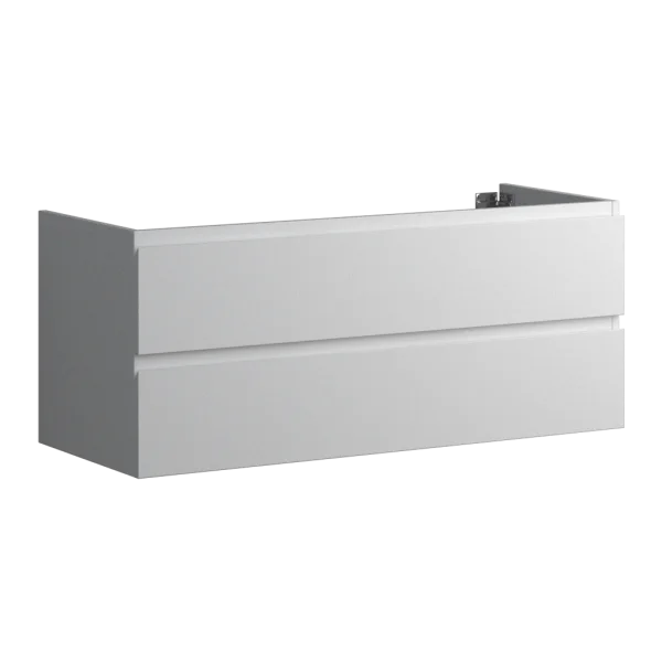 Faeber Mode 120 Basin Unit 2 Drawer Unit Matt White