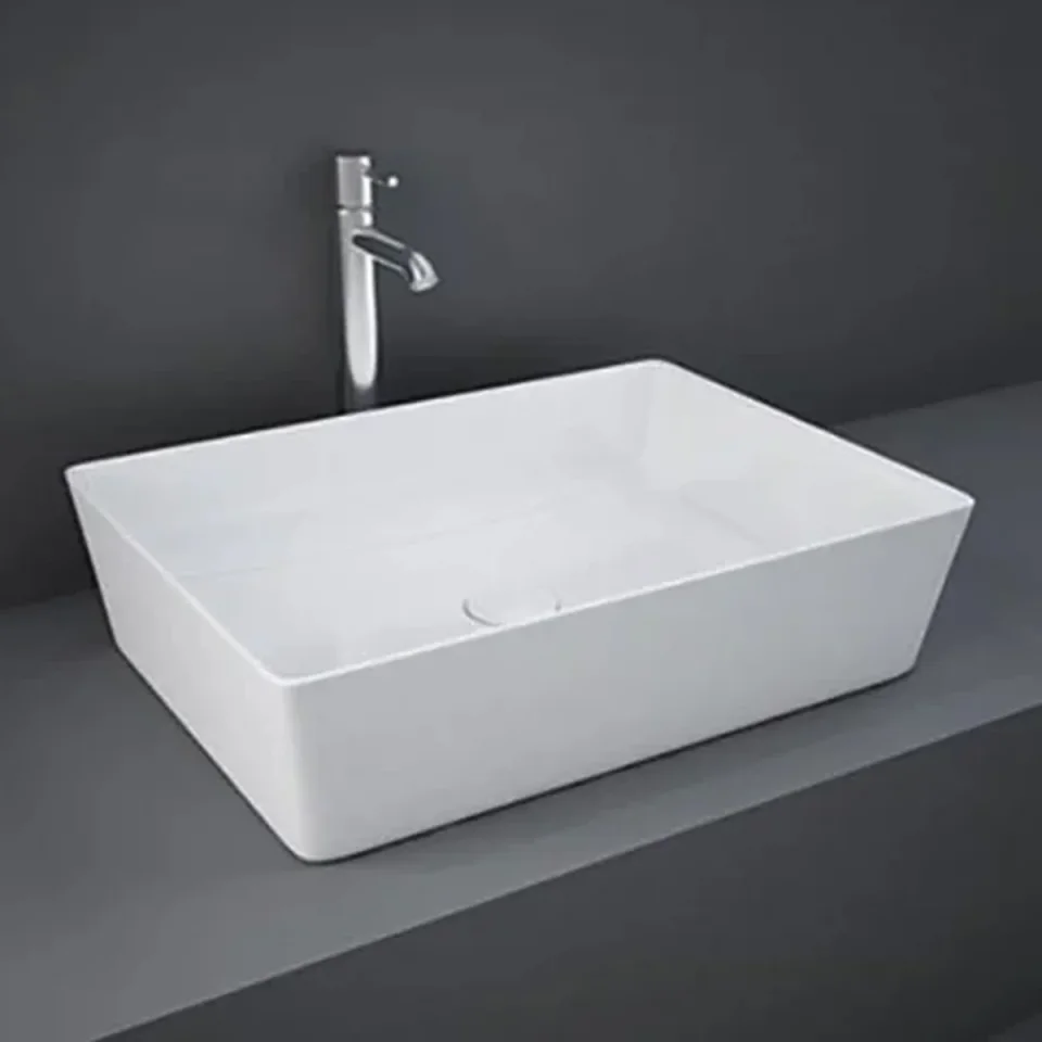 Rak Feeling 50cm Rectangular Counter Top Wash product image - Image 1