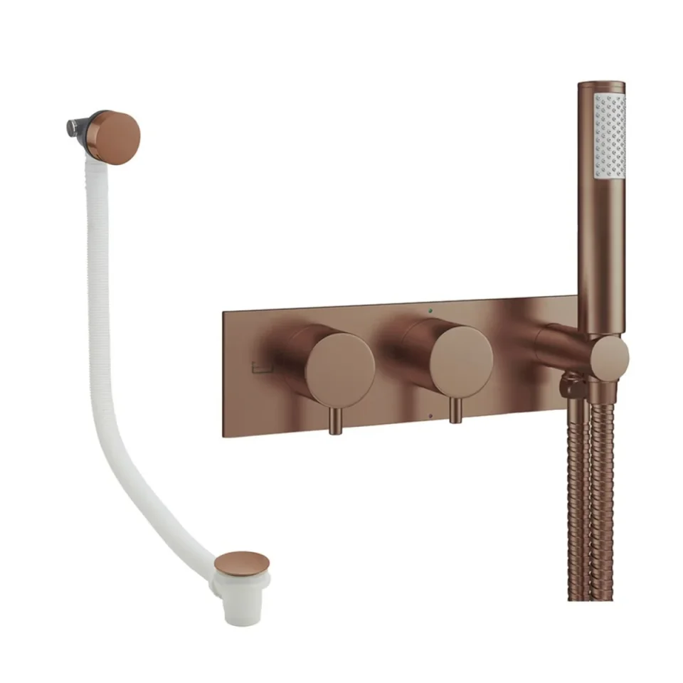 Crosswater Design Shower Set 5 Brushed Bronze product image - Image 1