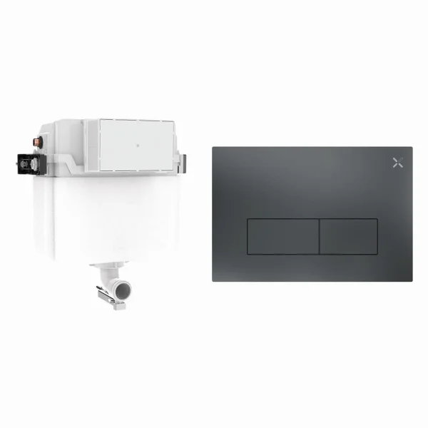 Crosswater Mpro Stainless Steel Cistern Set 1 Slate
