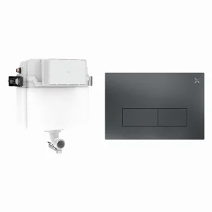 Crosswater Mpro Stainless Steel Cistern Set 1 Slate