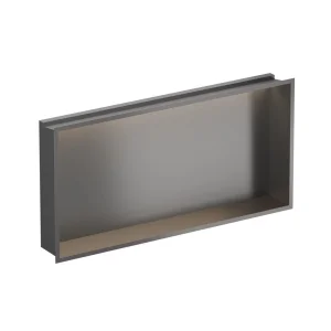 Crosswater Niches 610 X 305mm X 80mm With Led Light Strip Slate