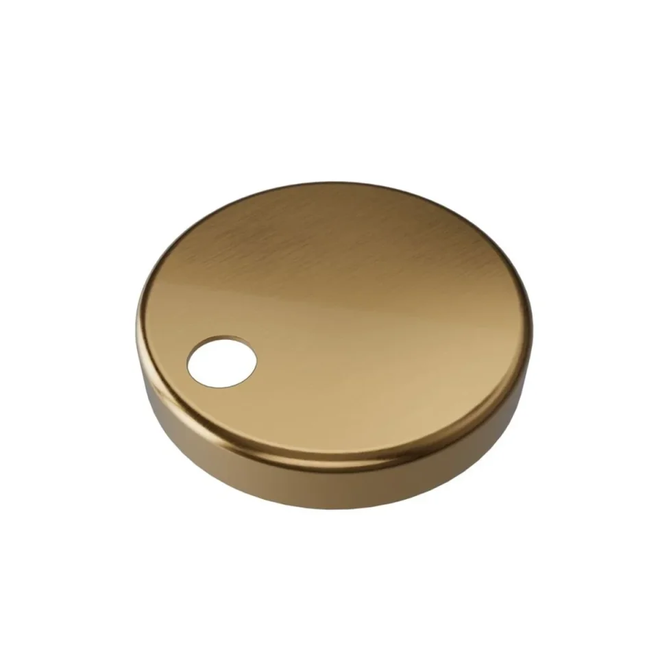 Crosswater Kai Decorative Hinge Cover Brushed Brass product image - Image 1