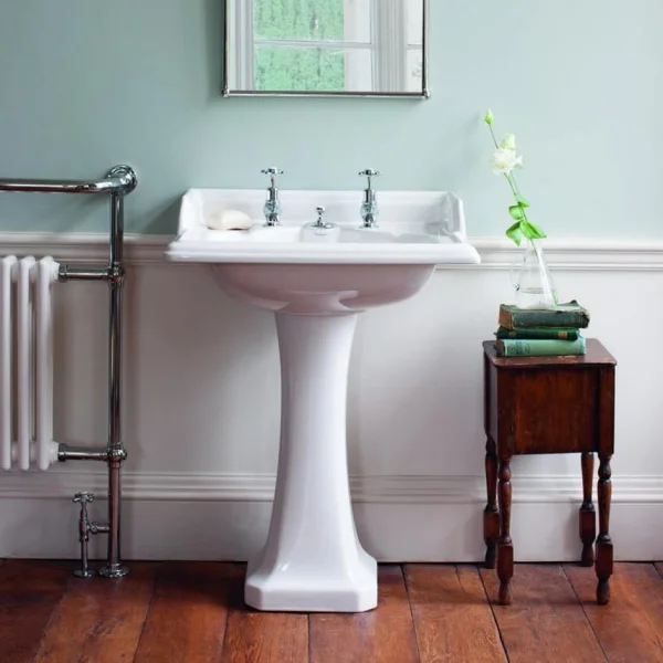 Burlington Classic Basin For Integrated Waste & Overflow