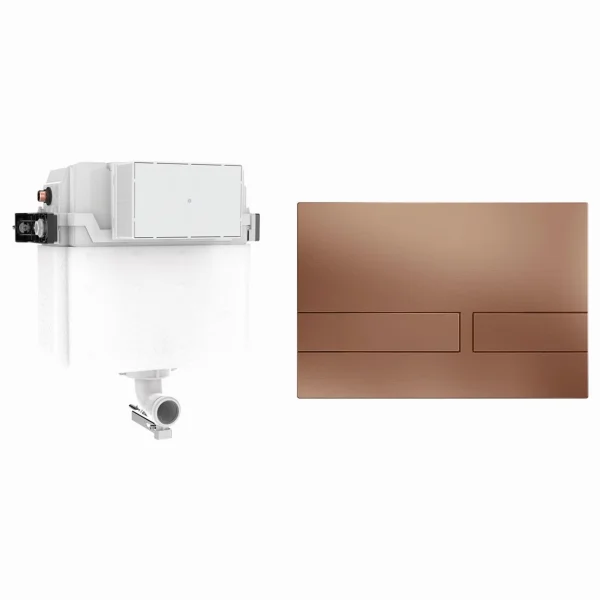 Crosswater Venue Cistern Set 1 Brushed Bronze
