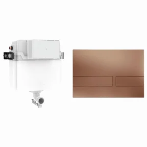 Crosswater Venue Cistern Set 1 Brushed Bronze