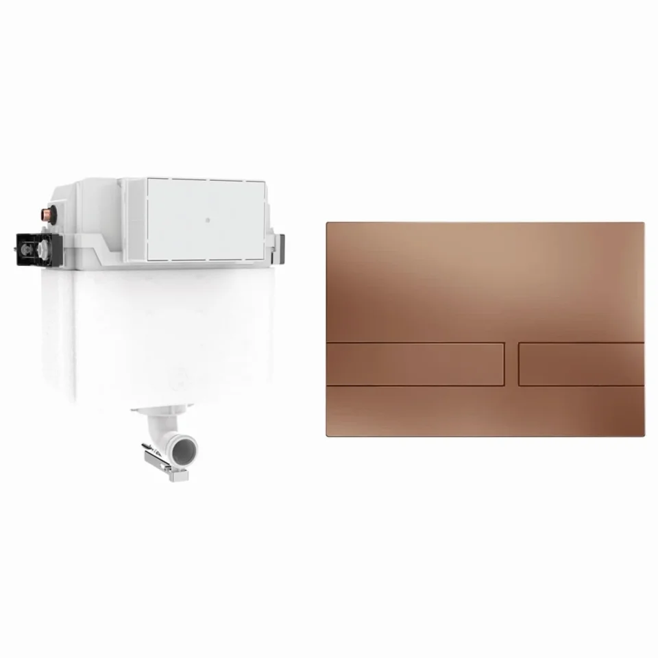 Crosswater Venue Cistern Set 1 Brushed Bronze product image - Image 1