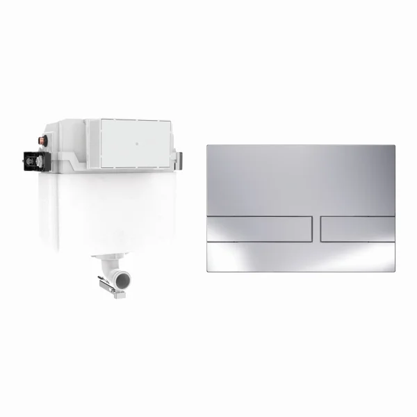 Crosswater Venue Cistern Set 1 Chrome