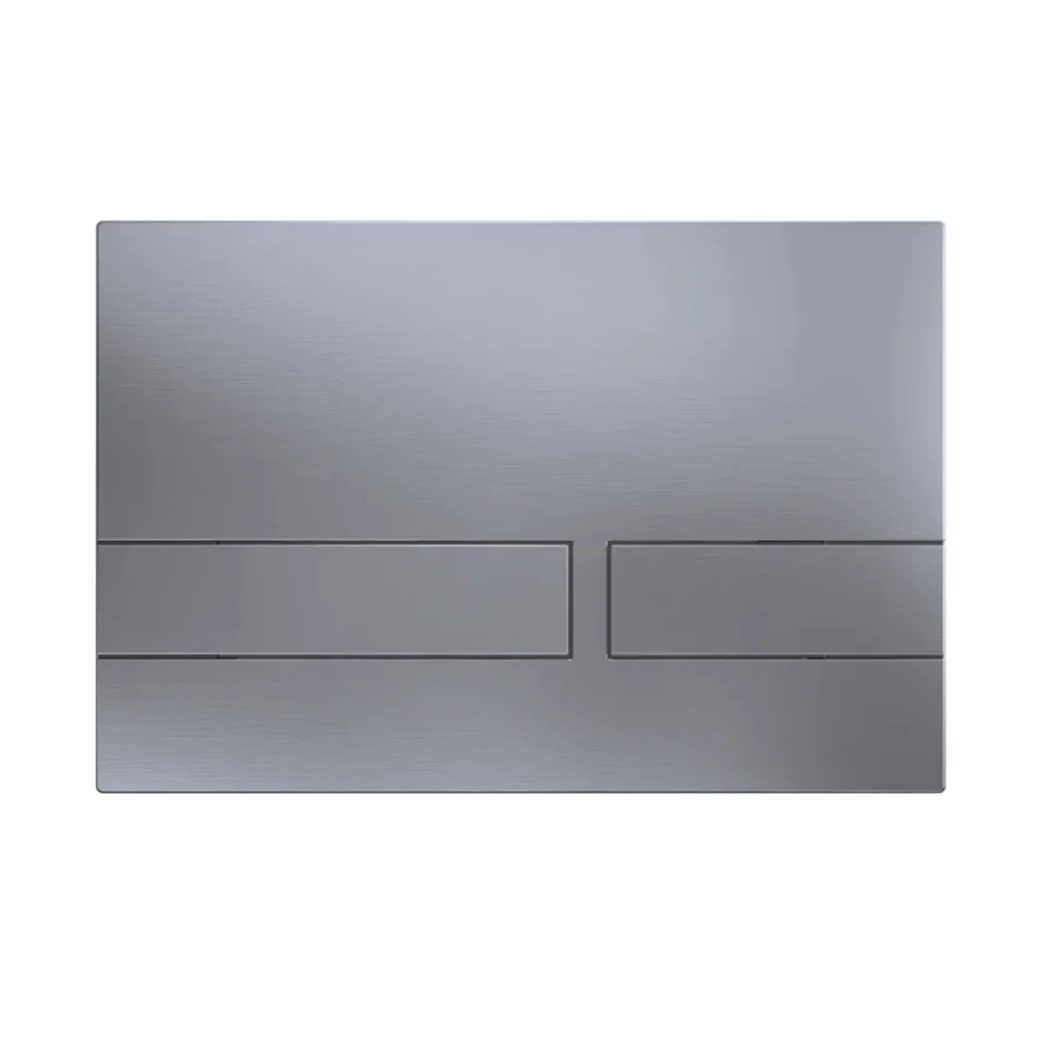Crosswater Venue Flush Plate Brushed Nickel product image - Image 1