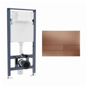 Crosswater Venue Frame Set 3 Brushed Bronze