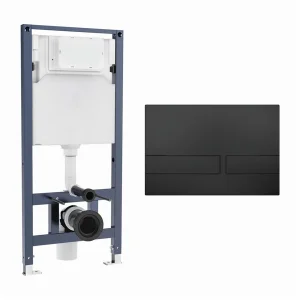 Crosswater Venue Frame Set 3 Matt Black