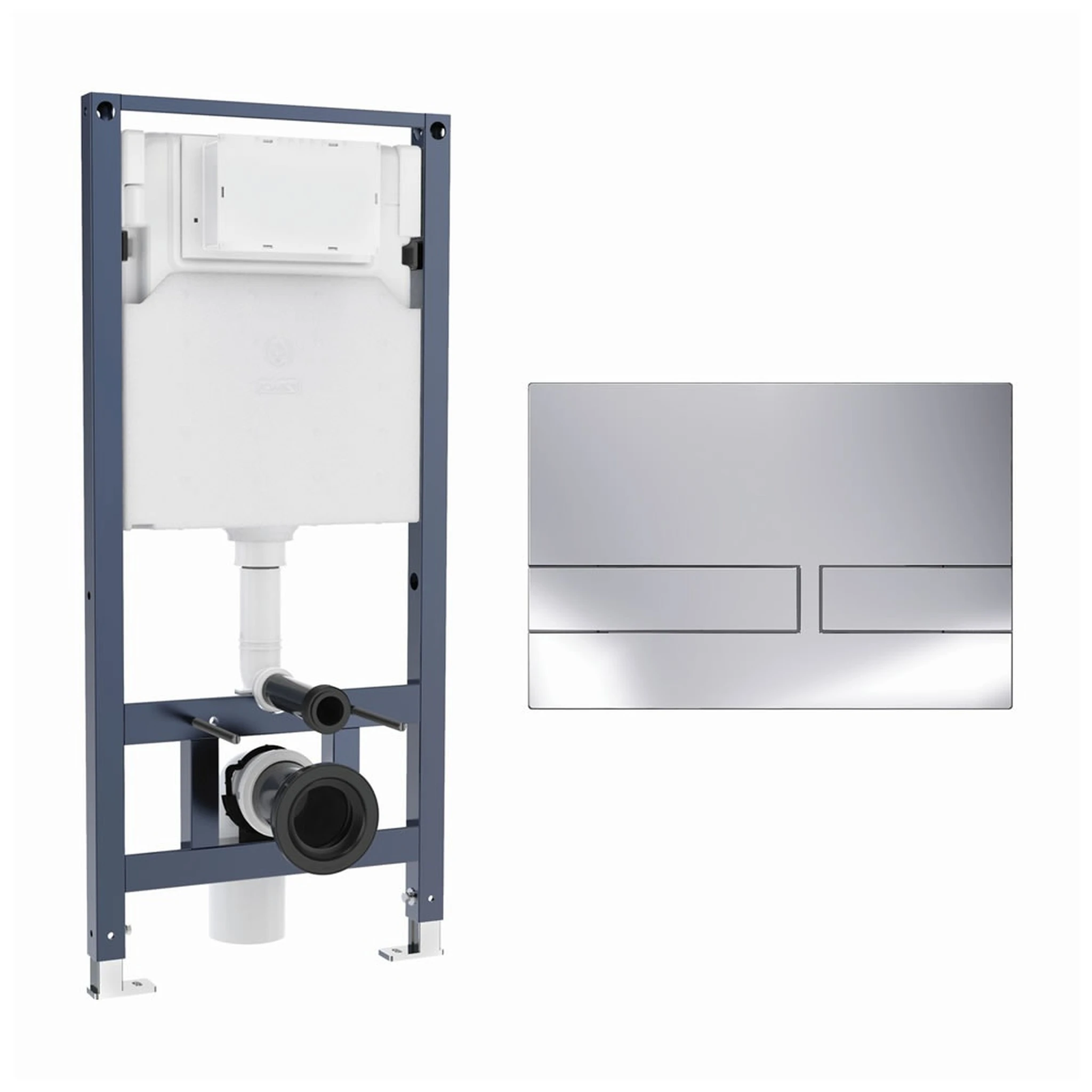 Crosswater Venue Frame Set 3 Chrome
