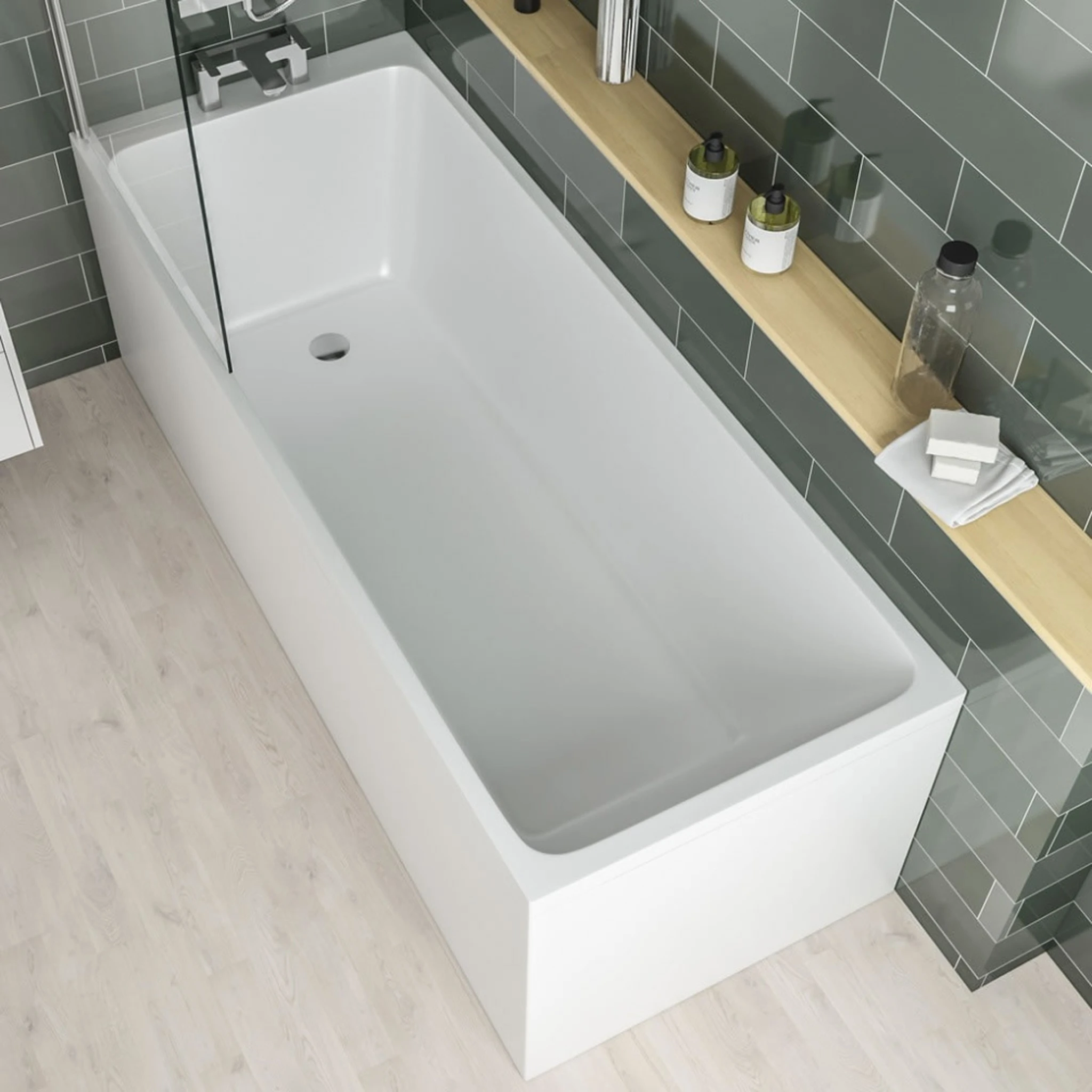 Eastbrook Malin Se 1800x700 (440) 5mm White